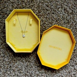 Swarovski Silver Necklace with Crystal Pendant